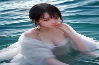 清新系日系女演员写真风格封面，自然光线下的温柔气质，与吉根柚莉爱风格相近